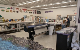 Sign Pro Production Area